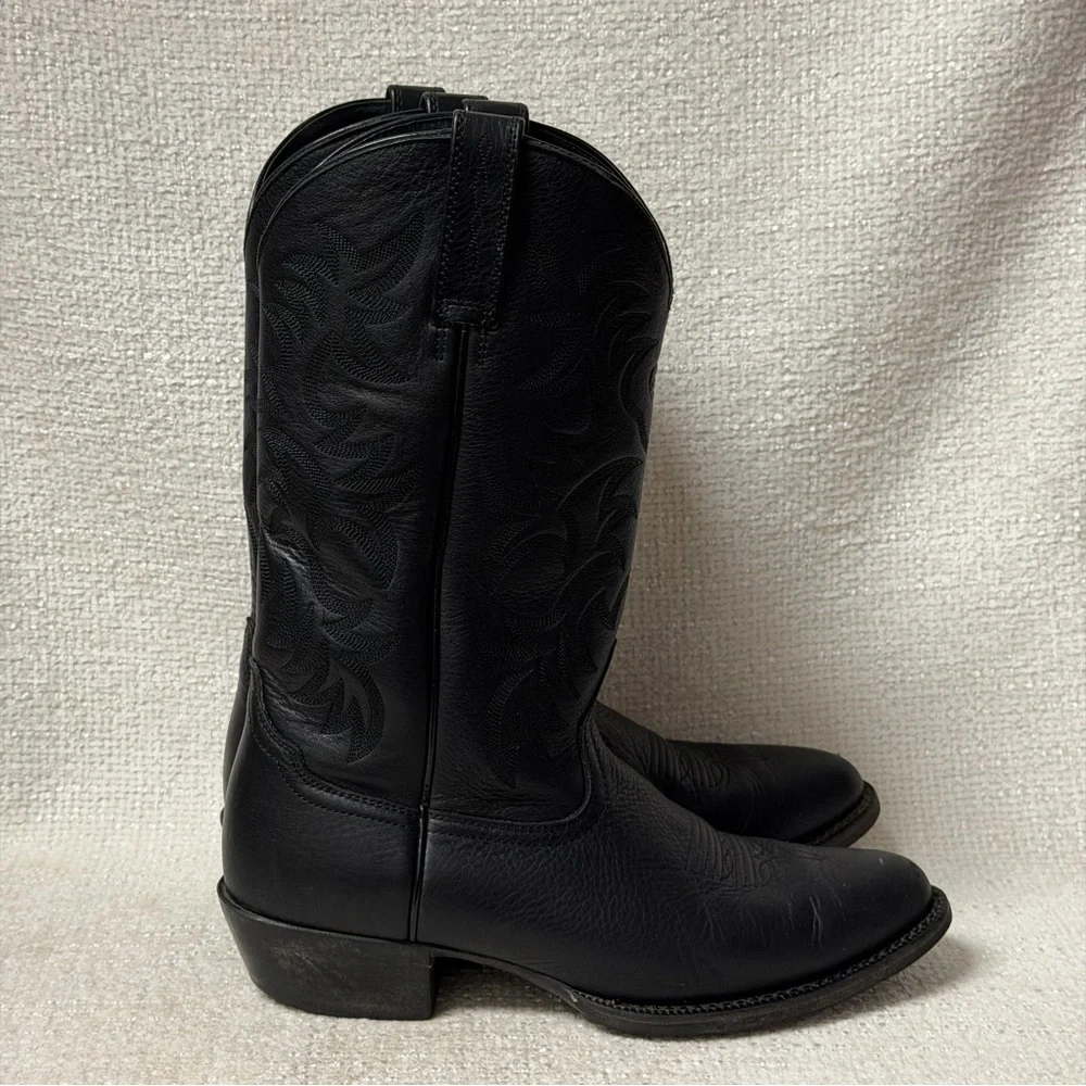 ARIAT MEN'S HERITAGE DEERTAN WESTERN PERFORMANCE BOOTS - ROUND TOE